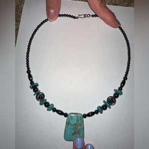 Teal Statement Necklace